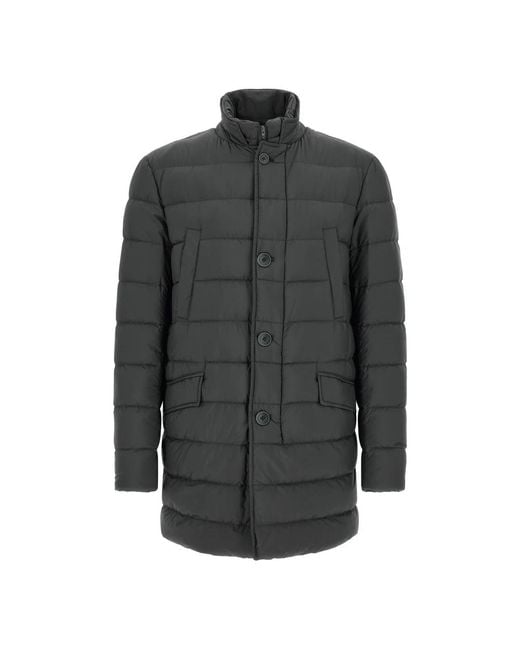 Herno Gray Winter Jackets for men