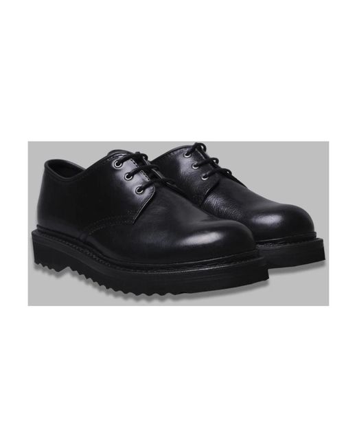 Our Legacy Schwarze Flache Schuhe Aus Geschmeidigem Rindsleder in Black für Herren