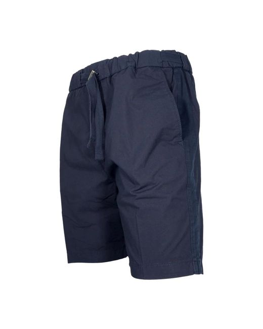Boss Blaue baumwoll-bermuda-shorts kenosh-modell in Blue für Herren