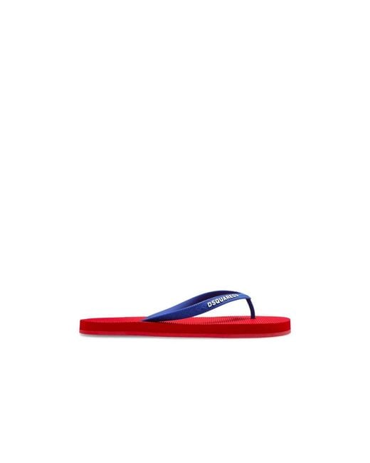 Flip Flops DSquared² en coloris Red