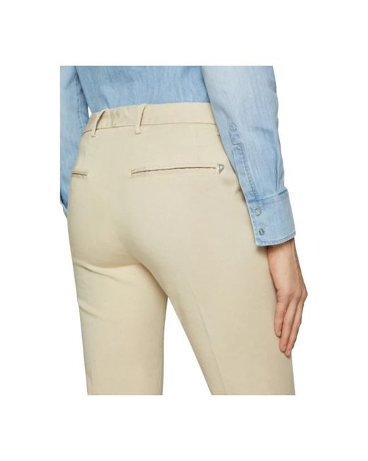 Trousers > wide trousers Dondup en coloris Natural