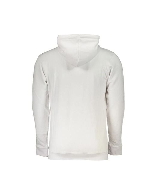 Roberto Cavalli White Hoodies for men