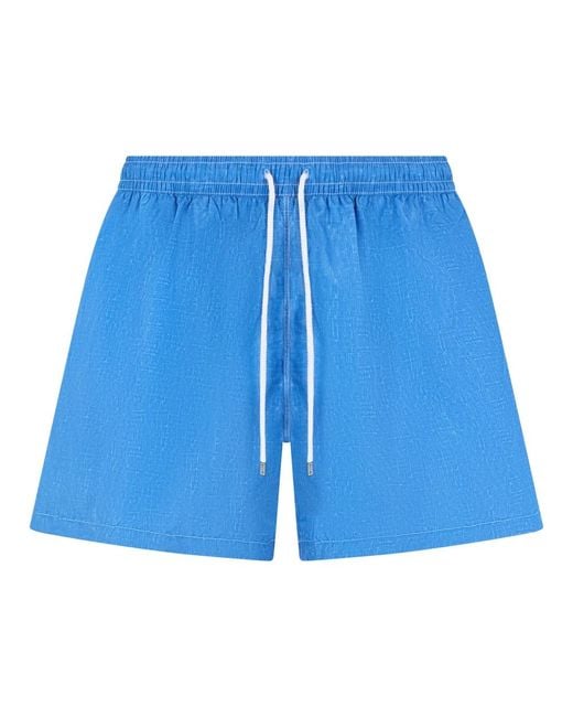 Fedeli Blue Beachwear for men
