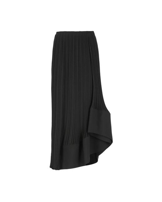 Lanvin Black Maxi Skirts