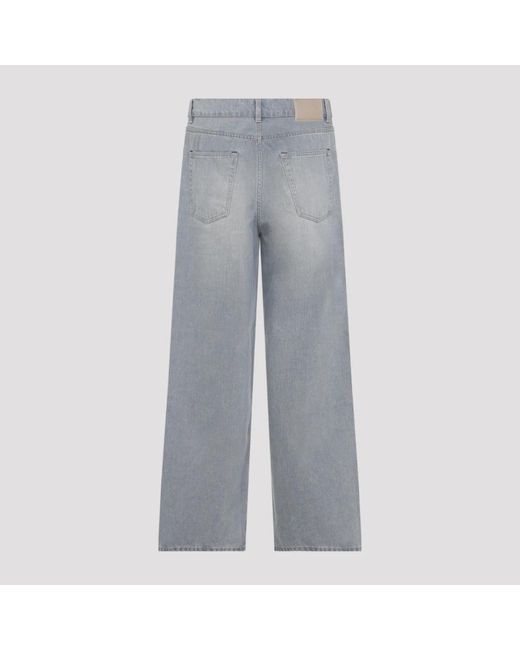 Our Legacy Gray Wide Jeans for men