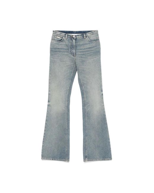 Boot-Cut Jeans di Courreges in Blue