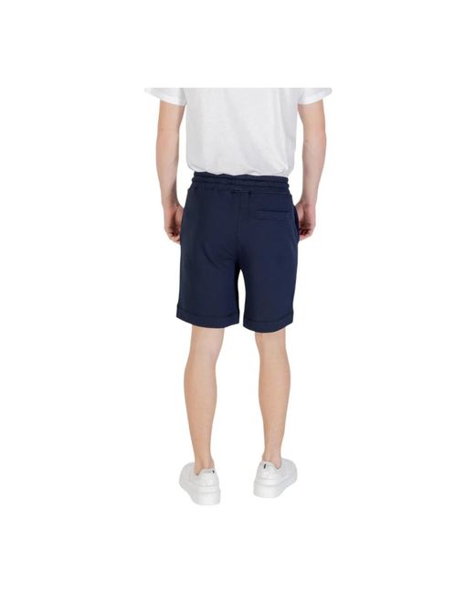 HUGO Blaue Baumwoll-Clip-Shorts Für Männer in Blue für Herren