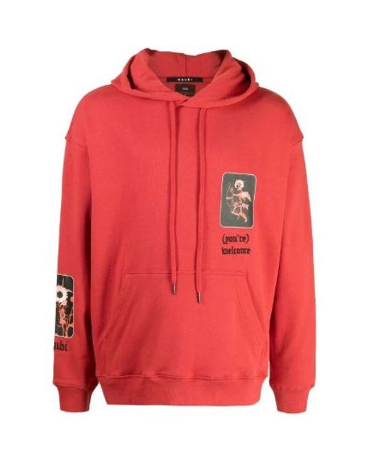 Ksubi Red Hoodies for men