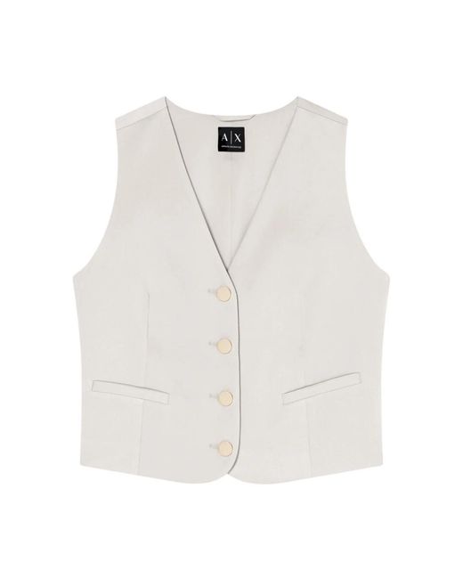 Vests ARMANI EXCHANGE de color White