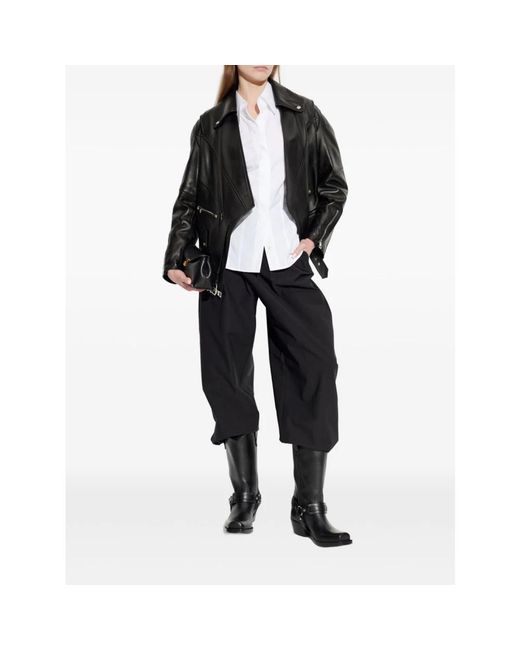 Givenchy Black Back-To-Front Biker Jacket