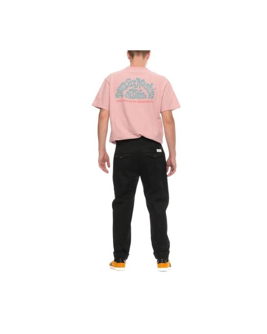 Nine:inthe:morning Black Straight Trousers for men