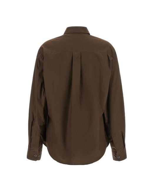 Lemaire Brown Shirts