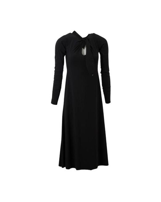 High Black Midi Dresses