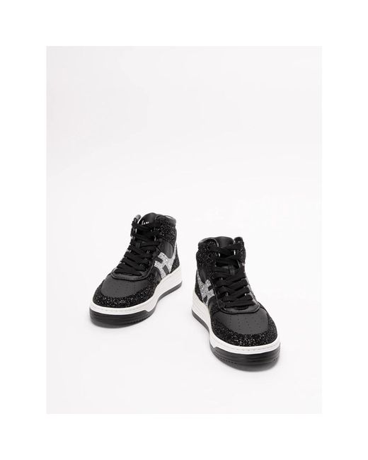 Hogan Black Modische H630 Sneakers für Frauen