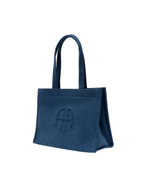 Anine Bing Blue Tote Bags