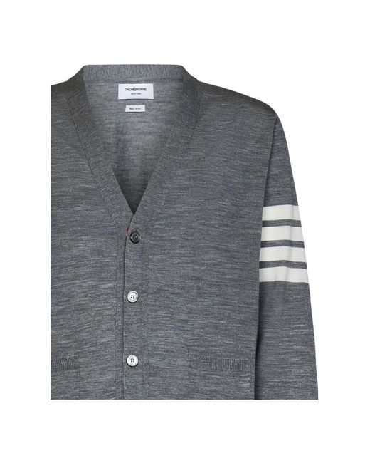 Knitwear > cardigans Thom Browne pour homme en coloris Gray