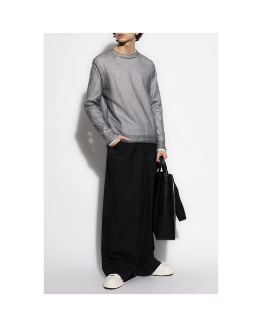 Jil Sander Doppellagiges oberteil in Gray für Herren