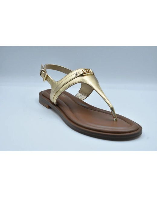 Flat Sandals di Michael Kors in Brown