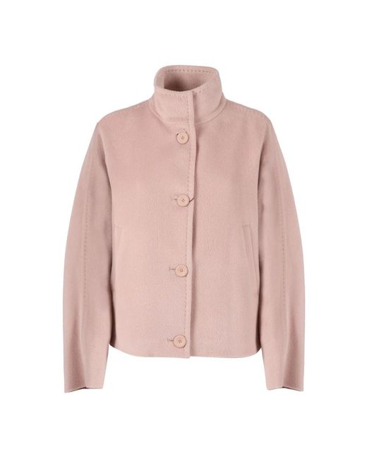 Max Mara Caladio Jacket in het Pink