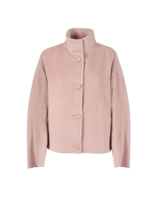 Max Mara Pink Light Jackets