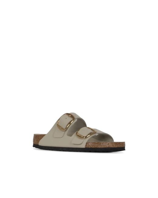 Birkenstock Brown Sliders
