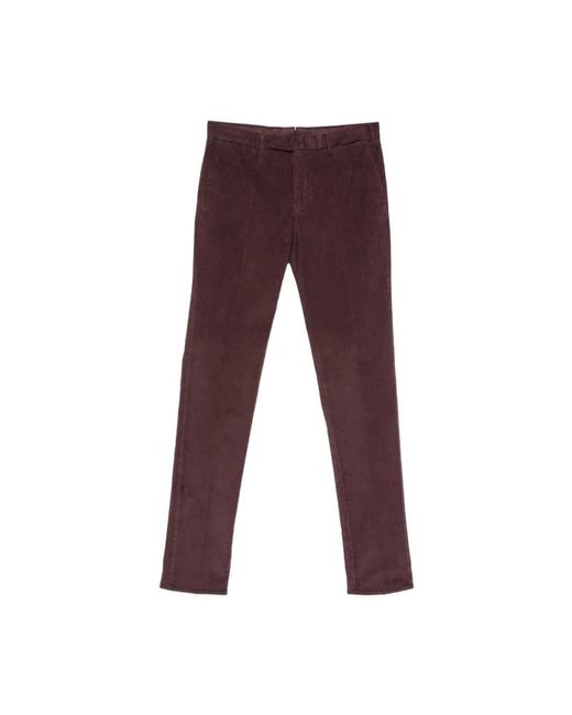 Incotex Chinos in het Red voor heren