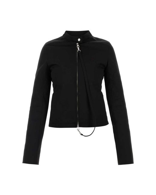 Courreges Black Canvas Jacke