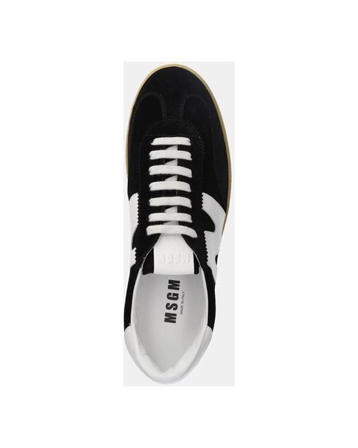 Sneakers MSGM pour homme en coloris Black