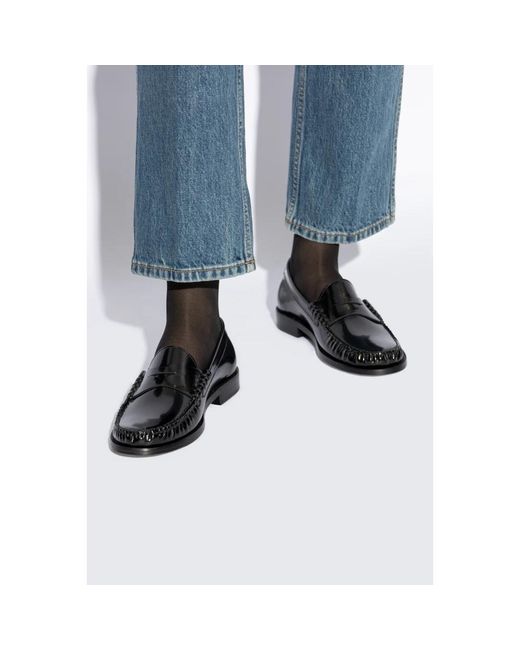 Stuart Weitzman Black Loafers