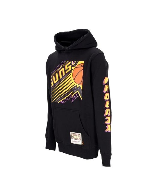Mitchell & Ness Hoodies & Sweatvesten ,Zwart ,Katoen Phoenix Suns Hoodie Zwart in het Black voor heren