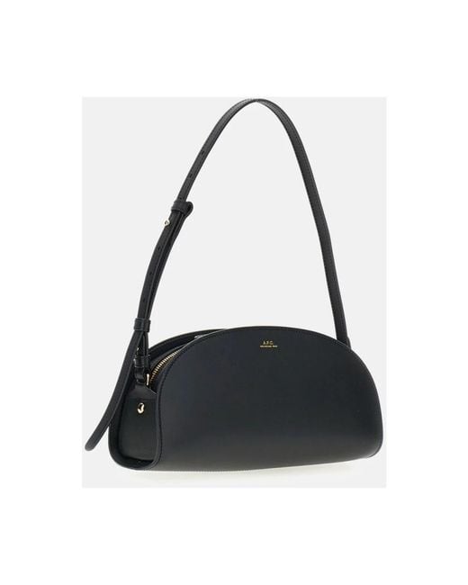 A.P.C. Black Shoulder Bags