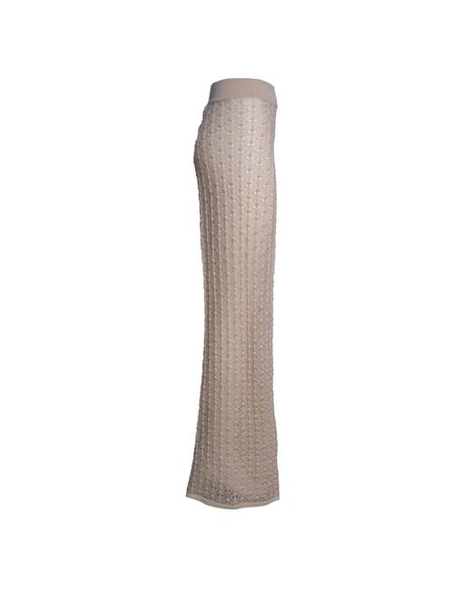 Circus Hotel Gray Wide Trousers