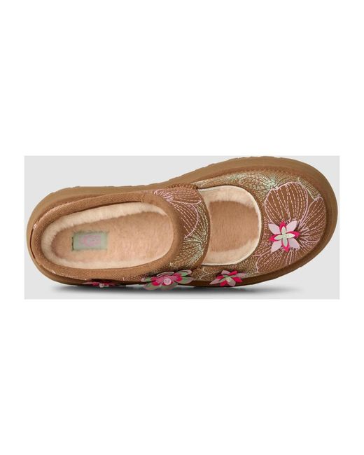 Ugg Brown Bea Mary Jane Mule