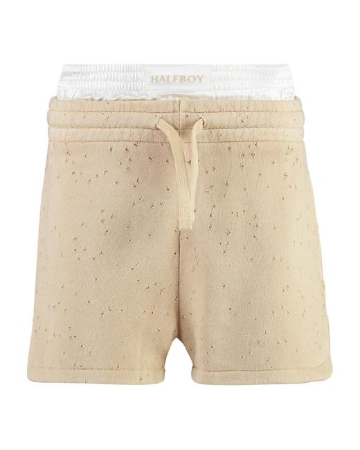 Halfboy Natural Short Shorts
