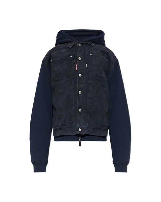 Denim Jackets DSquared² pour homme en coloris Blue