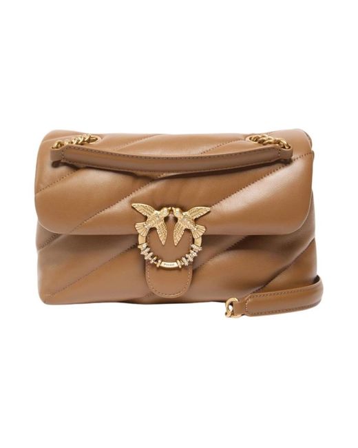 Pinko Brown Cross Body Bags