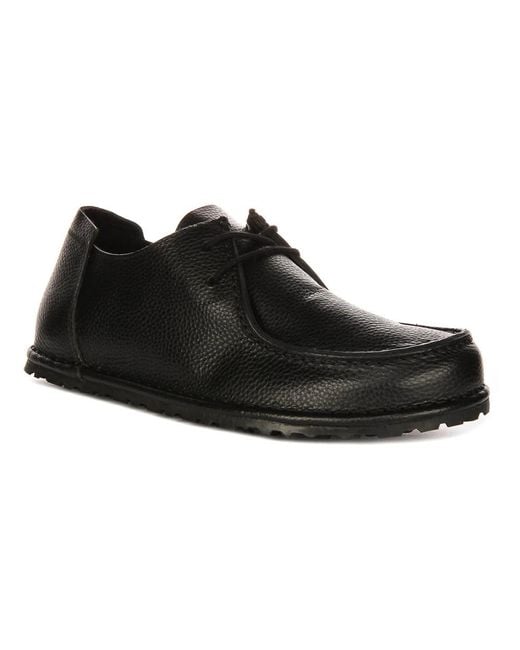Birkenstock Black Laced Shoes for men