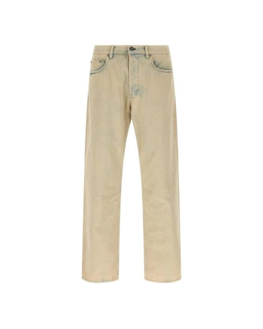 Golden Goose Deluxe Brand Natural Straight Fit Jeans for men