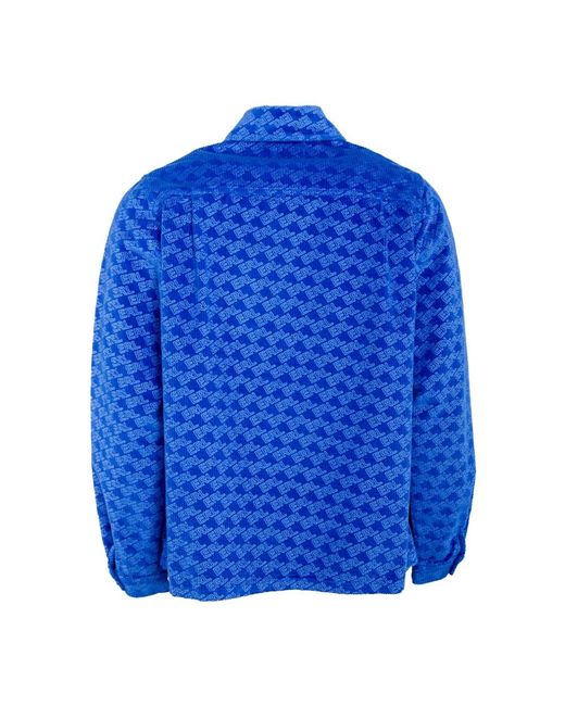 ERL Blue Casual Shirts for men