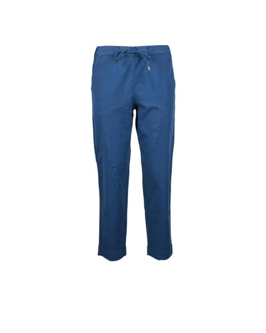 Ash Blue Slim-Fit Trousers