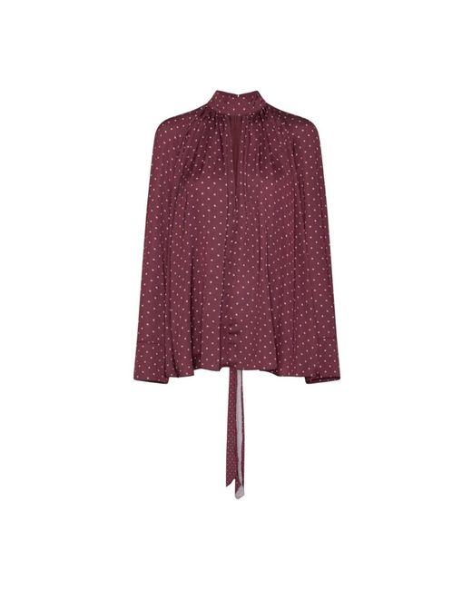 ROTATE BIRGER CHRISTENSEN Purple Blouses