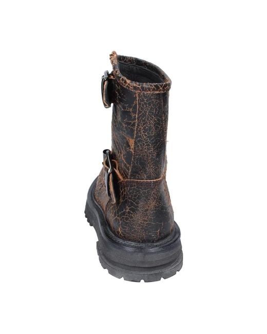 Moma Brown Ankle Boots