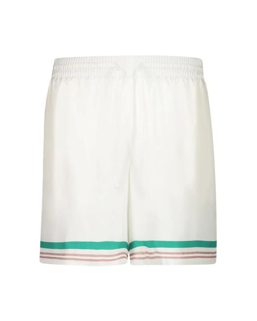 Casual Shorts Casablanca de hombre de color White