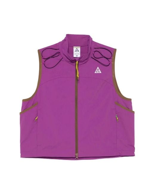 Nike Purple Vests for men