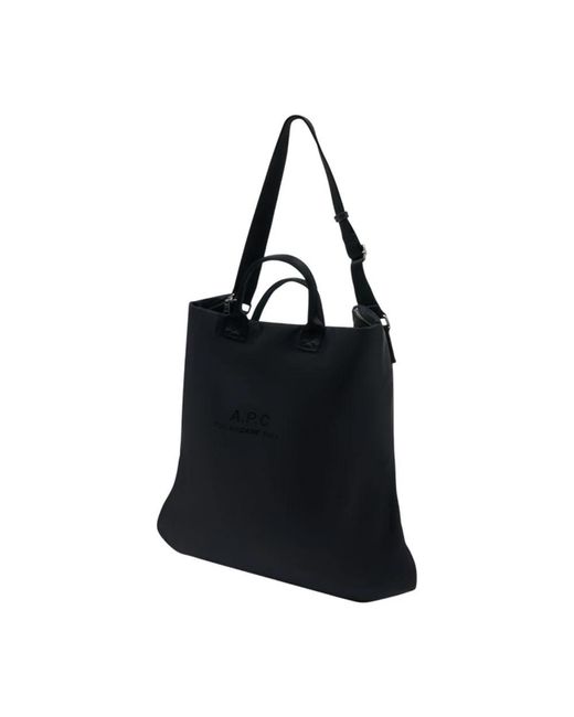 A.P.C. Black Tote Bags for men