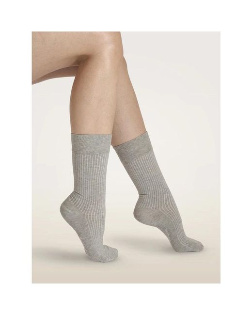 Socks Wolford de color Gray