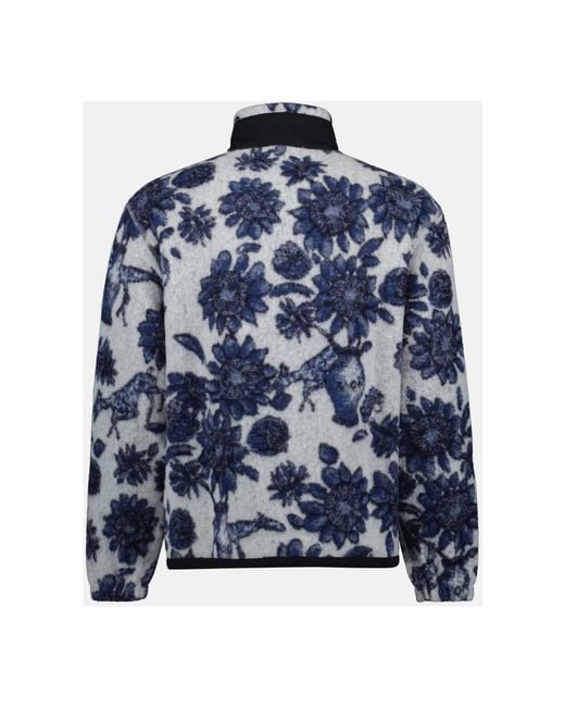 Dior Jassen ,Blauw ,Wol Blauw En Wit Bicolor Sweatshirt in het Blue voor heren