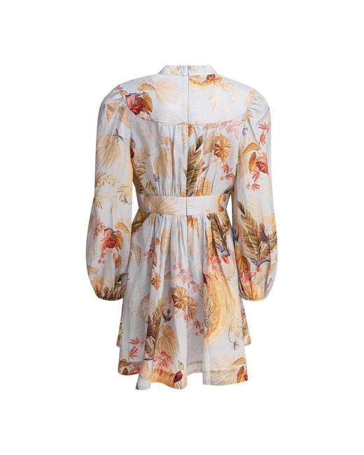 Zimmermann Short Dresses in het Multicolor