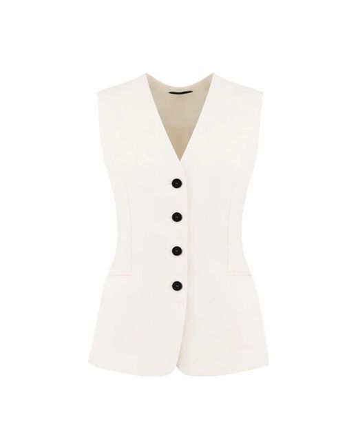 Vests Antonelli de color White