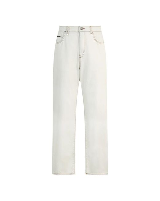 Philipp Plein Beach Boy Fit Jeans Basic in het White voor heren